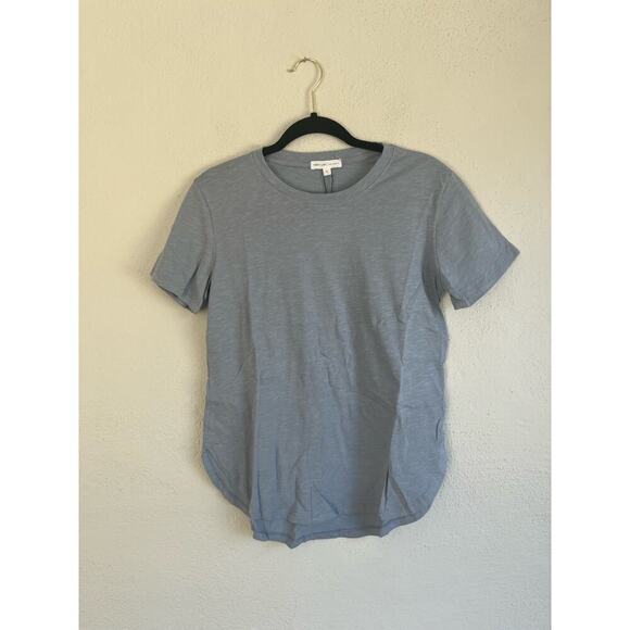 Grey Lab Woman Blue Round Neck T-Shirt, Size Small - Picture 1 of 6
